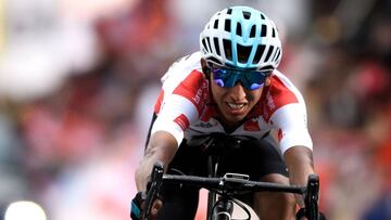 Egan Bernal, subcampe&oacute;n del Tour de Romand&iacute;a