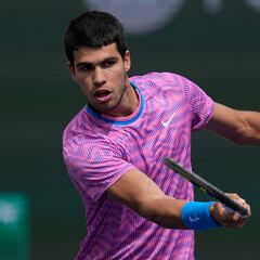 Resumen, resultado y ganador del Alcaraz - Auger-Aliassime: Masters 1.000 de Indian Wells hoy en vivo online