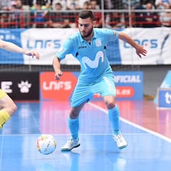 Resumen del Movistar Inter vs Jaén (4-5): Movistar vuelve a perder ante un gran Jaén