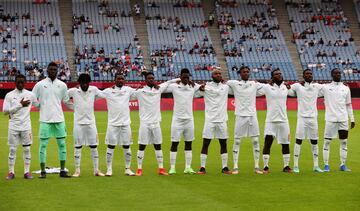 Once inicial de Costa de Marfil 