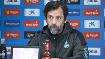 Quique: "La Real es un buen ejemplo en el que mirarnos"