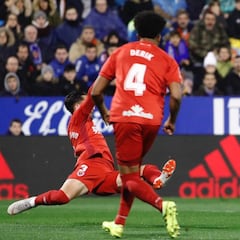 Luis Suárez y Puado cocinan una victoria de oro