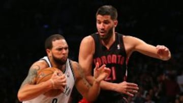 Deron Williams ante Greivis Vasquez.