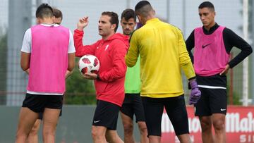 Baraja espera que el equipo recupere el nivel que muestra el equipo en El Molinón.