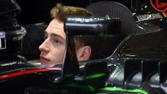 Stoffel Vandoorne en el McLaren.