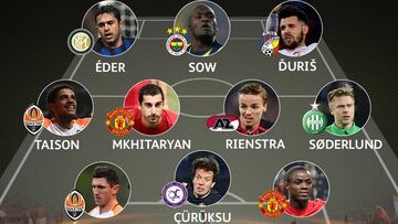 Los 'españoles', ausentes en el once ideal de Europa League