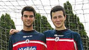 <b>SENCILLEZ</B>. David Díaz, a la izquierda, y Dani Castro creen que sus apellidos no les influirán.