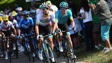 Fuglsang volvió a ceder tiempo en la etapa 10 del Tour de Francia.