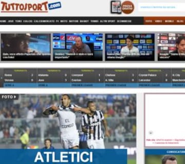 Portadas de la prensa extranjera