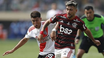 El uruguayo, campe&oacute;n de la Copa Libertadores con Flamengo, cont&oacute; que es simpatizante del Xeneize y adem&aacute;s agreg&oacute;: &quot;Mi &iacute;dolo es Riquelme&quot;.