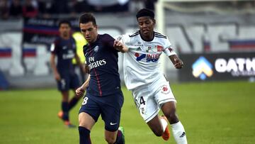 Amiens y PSG firmaron un empate.