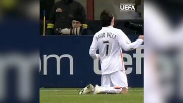 El día que Villa se vistió de Cristiano y enmudeció a San Siro con esta barbaridad