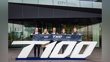 Presentación del T100 Triathlon World Tour