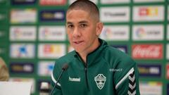 Iván Sánchez: "Estoy comprometido 100 % con el Elche"