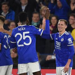 Resumen y goles del Leicester vs. Rennes de Conference League
