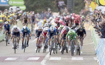 Sprint final. Vencedor Mark Cavendish