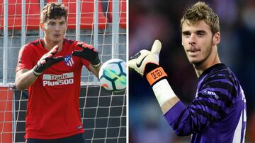 Werner y De Gea. 