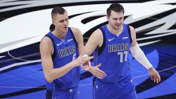 Porzingis y Doncic, guerra fría