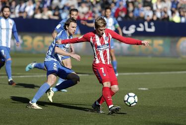 Griezmann marca el 0-1.