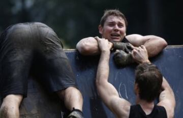 Barro y obstáculos en la Tough Mudder