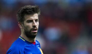 Gerard Pique of Spain