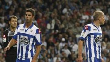 <b>MANITA EN MADRID. </b>El Deportivo se vio totalmente superado en el Bernabéu y regresó goleado 5-1.