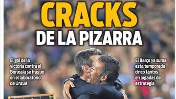 Portada del Diario Sport del día 30 de septiembre de 2016.