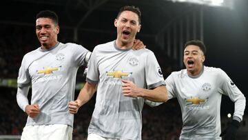 El United reaccion¨® a tiempo