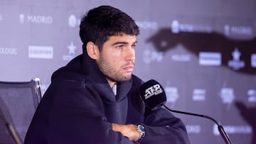 Alcaraz renuncia al Madrid Open