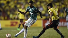 Barcelona 1 - 0 Palmeiras: El equipo de Mina y Borja buscarán la remontada en Brasil