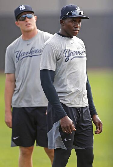 Un haitiano busca un lugar en los New York Yankees