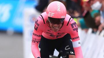 Esta es la clasificaci&oacute;n de los ciclistas colombianos luego de la etapa 5 del Tour de Francia 2021, CRI que se corri&oacute; entre Chang&eacute; y Laval Espace Mayenne