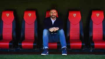 Monchi, justo antes de marcharse del Sevilla.