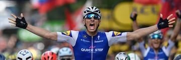 Kittel festeja una victoria en el Tour 2017