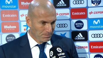 Zidane: "Keylor tiene carácter aunque cometa un error"