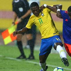 A Colombia se le escapa el triunfo ante la Brasil de Vinicius