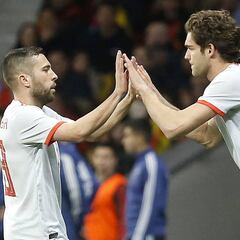 La saga Marcos Alonso entró en la historia de la Selección