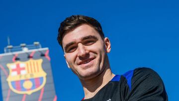 Ludovic Fabregas en una imagen distribuida por el Barça.