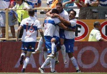 Las mejores imágenes del clásico Universidad Católica - Colo Colo