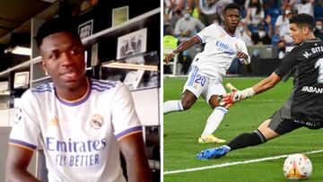 Vinicius no se esconde y desvela el motivo de su espectacular mejoría de cara a gol