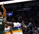 Los Bucks frenan a Zion