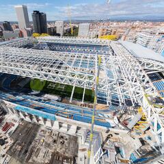 El nuevo Bernabéu, avanza