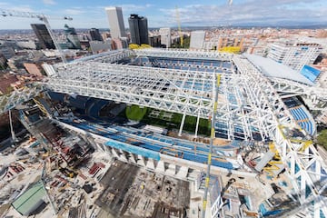 El nuevo Bernabéu, avanza