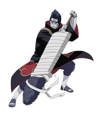 Kisame Hoshigaki, conocido como el Monstruo de la Niebla Oculta, era un ninja renegado de Kirigakure, ex miembro de los Siete Espadachines Ninja de la Niebla y anteriormente compañero de Itachi Uchiha en Akatsuki.