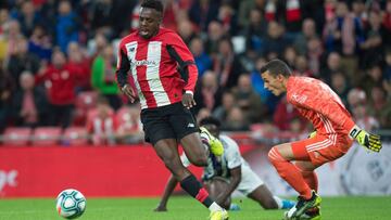 El delantero del Athletic de Bilbao dejó plantado a sus rivales y marcó el primero de su equipo, que no pudo mantener la ventaja.