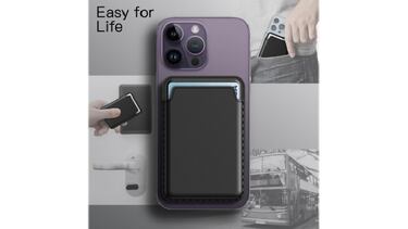 La billetera magnética para iPhone, compatible con MagSafe, que mejorará y mucho cómo llevas las tarjetas