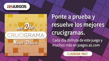 Prueba los 'Crucigramas Dif¨ªciles', el juego que testa tu sabidur¨ªa