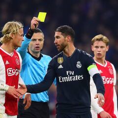 La UEFA abre una investigación a Ramos por su tarjeta amarilla