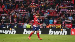 Griezmann se marcha del Wanda Metropolitano. 