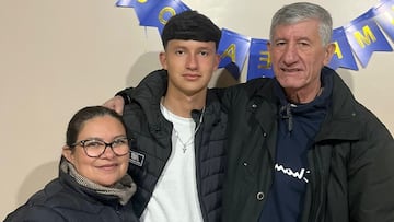 “Pensé que en la U me iban a recibir con indiferencia por ser extranjero, pero no... Estoy muy feliz y cómodo en Chile”